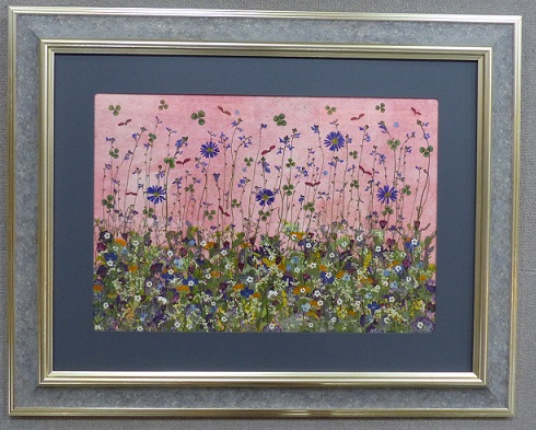 百花繚乱押し花展 ～村上清美作品展～」 開催 - 小野町ホームページ